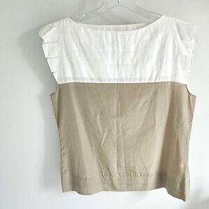 Banana Republic silk blend blouse